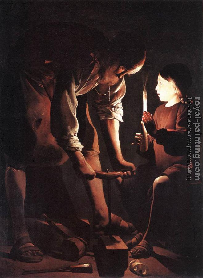 Georges De La Tour : Christ in the Carpenters Shop